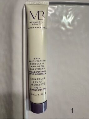 Meaningful Beauty Skin Brightening Décolleté and Neck Treatment - Cream